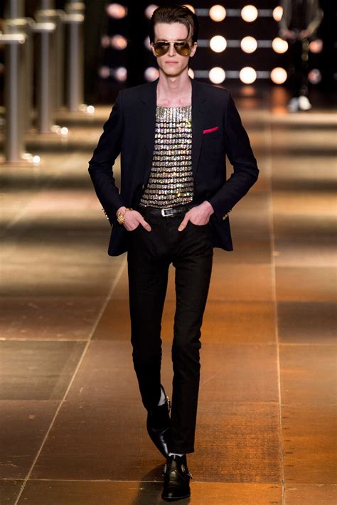 yves saint laurent menswear.